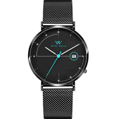 威利默克简约非机械防水超薄手表