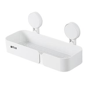 非非猫浴室置物架免打孔壁挂式洗澡卫生间洗漱台三角厕所墙上收纳