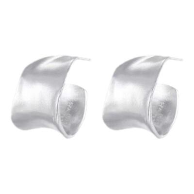 assaid清冷不规则圆环耳钉