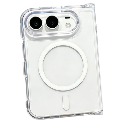 车虫适用iPhoneduo手机壳苹果18ultra阔折叠18fold保护套Magsafe磁吸冰感散热全包防摔超薄透明外壳女高级男