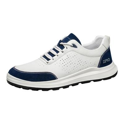 Zero零度休闲鞋真皮轻质男鞋拼色