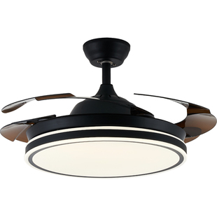 奥宏天猫精灵餐厅吊扇灯遥控智能客厅风扇灯隐形变频卧室电风扇灯