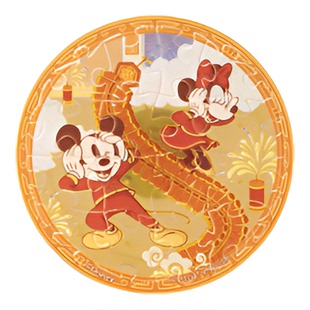 3D-JP迪士尼米奇与朋友们磁铁拼图新年礼物diy冰箱贴装饰D1672