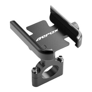 适用雅马哈NMAX NVX155 AEROX SMAX 改装铝合金导航手机支架摩旅