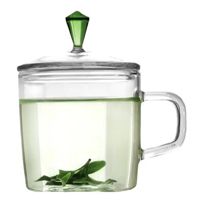 vatiri乐怡正品纯真年代喝茶杯子带盖玻璃杯口杯小酒杯咖啡杯泡茶
