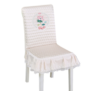 加厚弹力全包椅子套罩防滑家用一体餐椅套坐垫中式实木餐桌凳子套