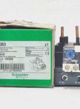 SCHNEIDER电动LRD3363TESYSDECA热盖继电器6380A级10A