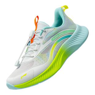 李宁儿童跑步鞋男童26夏季新款蜻蛉4男女童网面透气轻便休闲童鞋