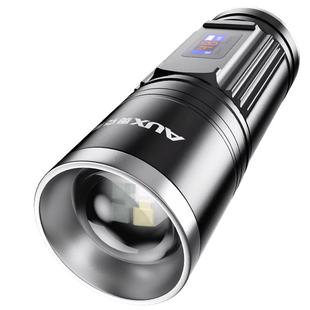 奥克斯摄影手电筒补光灯拍照摄打光聚光筒rgb四色暖光变焦氛围灯