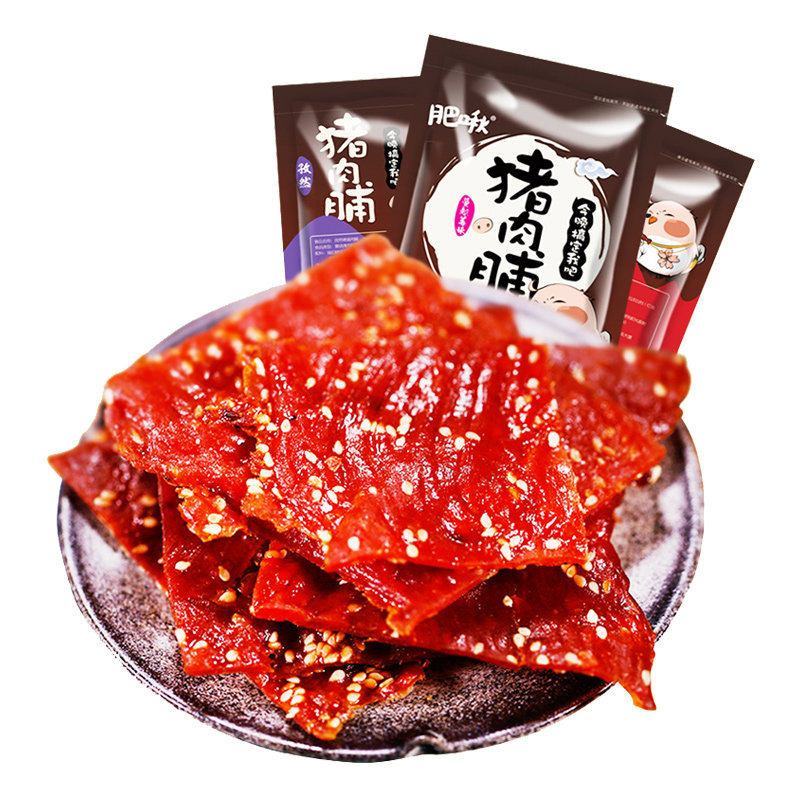肥啾正宗猪肉脯500g散装靖江特产