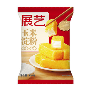 展艺玉米淀粉300g鹰粟粉食用面粉雪媚娘勾芡生粉烘焙奶油小方家用