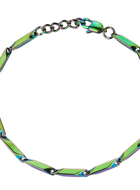 淬火不掉色手链男潮简约冷淡风高级感男生小众手环钛钢女士首饰品