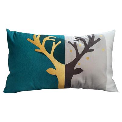 长方形客厅沙发腰枕靠枕靠垫大号枕头床头靠背抱枕套罩不含芯可拆