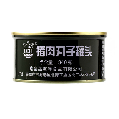 北戴河猪肉丸子罐头340g