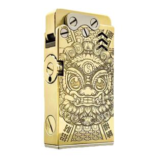 【祝融火具】拿骚八代CZ版黄铜煤油打火机精雕刻图个性时尚潮男士