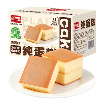 盼盼蒸蛋糕绵软蓬松感新鲜鸡蛋