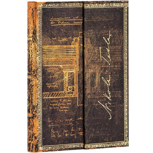 绝版paperblanks笔记本名人手稿科学家系列特斯拉居里夫人记事本