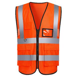 中国电建工作服夏季透气反光衣装修公司施工地安全员背心印字logo