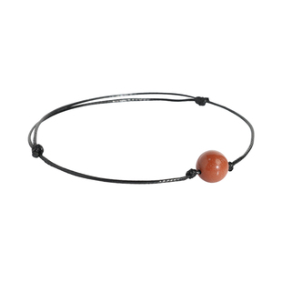 简约百搭文艺森系金砂石蓝砂石手串小清新编织手绳女情侣闺蜜手链