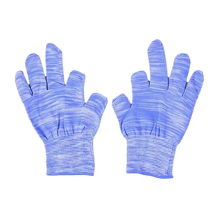 秋冬露二指手套花色触屏打包干活采摘采茶钓鱼防晒隔热透气