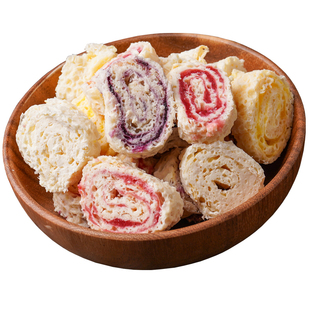 内蒙古特产欢酪牧场欢酪卷鄂尔德吉奶皮卷鲜奶食品原味奶酪混合装