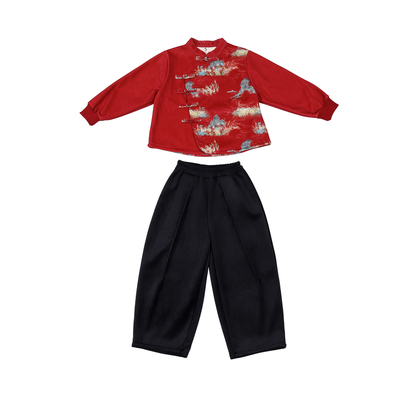 【优惠价】男女童加绒新中式汉服