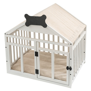 豪华狗窝别墅室内中小型犬狗笼子加粗铁管比熊泰迪博美宠物狗房子