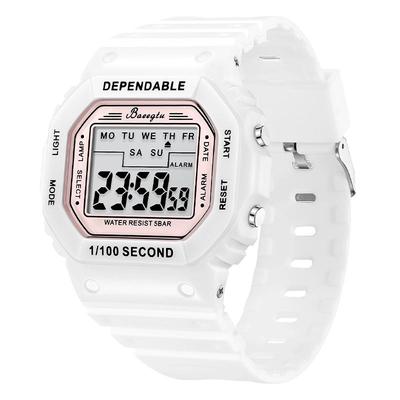 手表女款学生初高中运动女生闹钟小学生防水初中生儿童电子表女孩