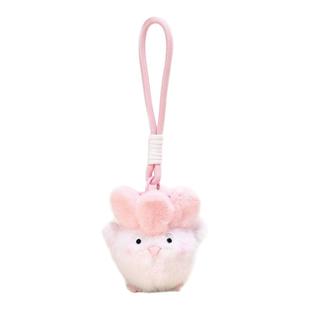 YUYI原创武汉文创蒜鸟毛绒公仔发声小玩偶书包包挂件钥匙扣挂饰品