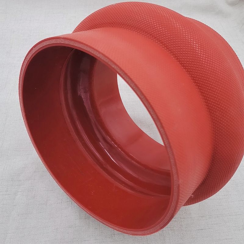 硅胶软接头 耐压软连接 灯笼式卡箍硅胶软连接 螺纹式 硅胶软连接