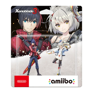 任天堂正版amiibo手办 异度之刃3异度神剑 诺亚弥央套装 现货包邮