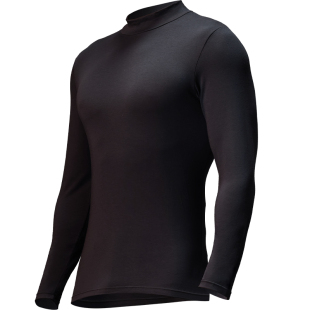 莫代尔中领秋衣男超薄发热保暖上衣男士内衣修身紧身打底衫半高领