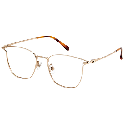 超轻纯钛金丝猫耳防蓝光近视眼镜