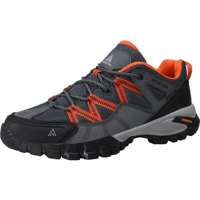 悍途秋冬登山鞋男网面防滑透气