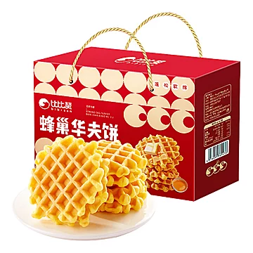 6.9！比比赞臻礼礼盒华夫饼300g/箱