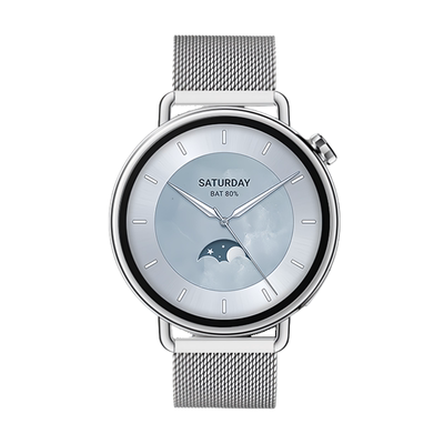 适用于oppowatchx3mini表带金属x2mini磁吸腕带智能手表米兰尼斯编织女士高级质感商务女款新款
