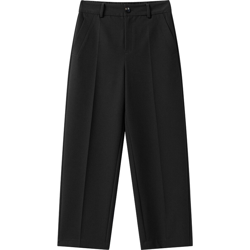 【播奥莱】播春季都市干练西装裤女宽松长裤BDS1KD1507
