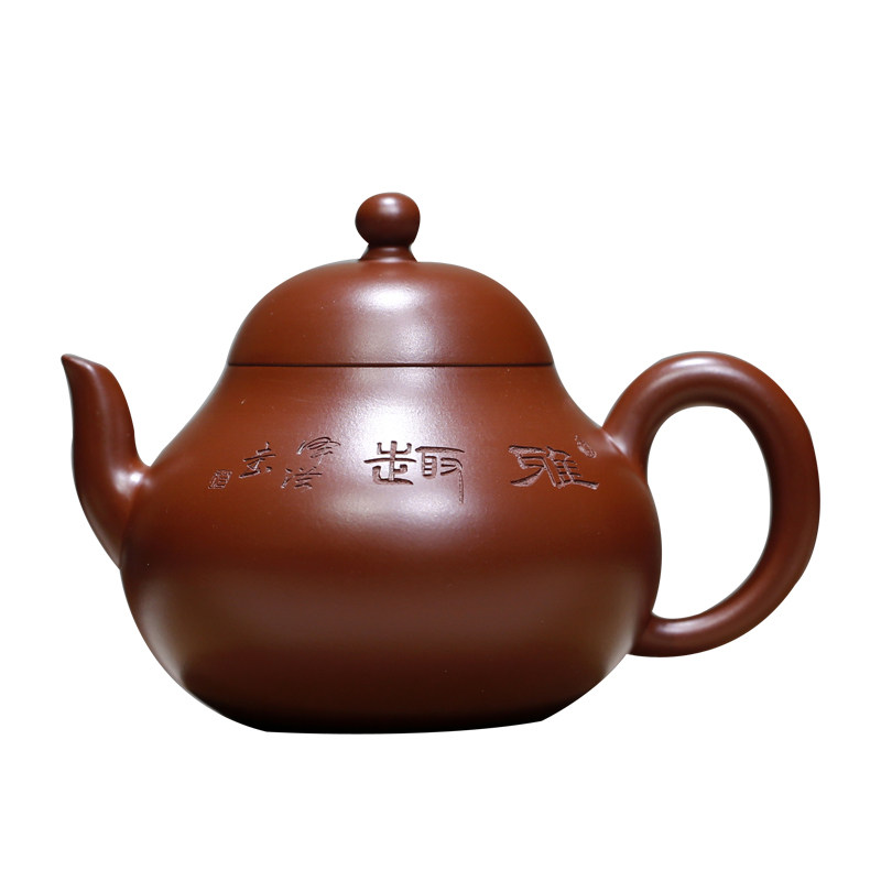 梨式范泽洪官方220cc宜兴紫砂壶