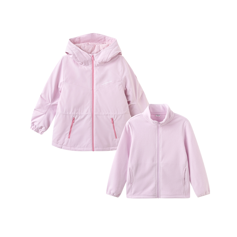 巴拉巴拉儿童棉服女童连帽棉衣潮
