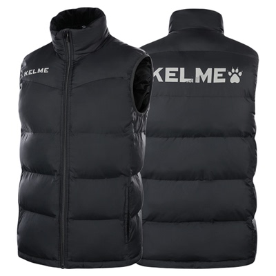 kelme卡尔美马甲冬季加厚保暖