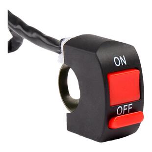 龙头手把开关按钮双闪远近光断电改装摩托电动车大灯双线三线防水