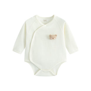 【呼呼棉】麦拉贝拉婴儿三角连体衣马年宝宝纯棉护肚包屁衣a类