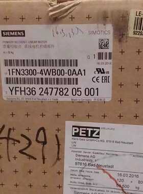 议价全新SIMOTICS L 初级部件1FN3300-4WB00-4PK00-0AA0-0AA1