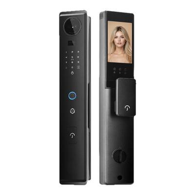 云丁D80智能门锁3D人脸识别