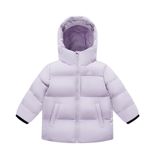 伯希和700蓬儿童羽绒服男2025新款女户外保暖防风泡芙鹅绒服外套