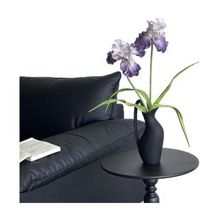 手感油画鸢尾仿真花高级感中古风轻奢假花装饰品餐桌客厅装饰摆件