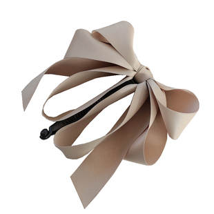 蝴蝶结香蕉夹竖夹高马尾发夹韩国时尚气质后脑勺发卡发量多抓夹新