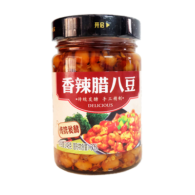 特产楚大爷248g*4瓶山乡腊八豆