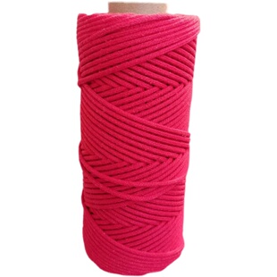 棉线捆绑绳棉绳棉线绳吸水超粗绳子手工diy挂毯macrame手搓绳艺