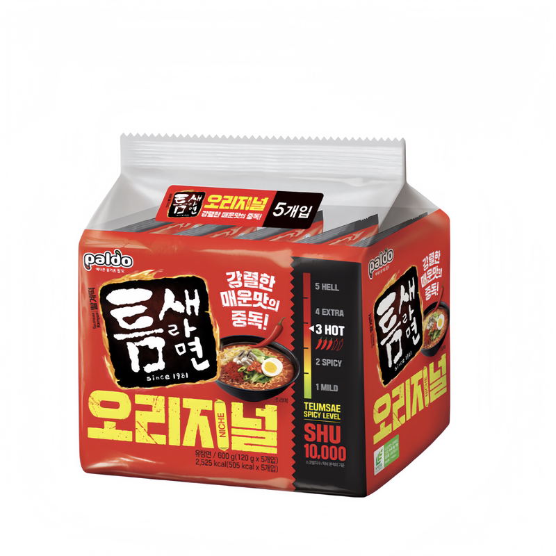 八道缝隙拉面特辣肉汤120g*5包